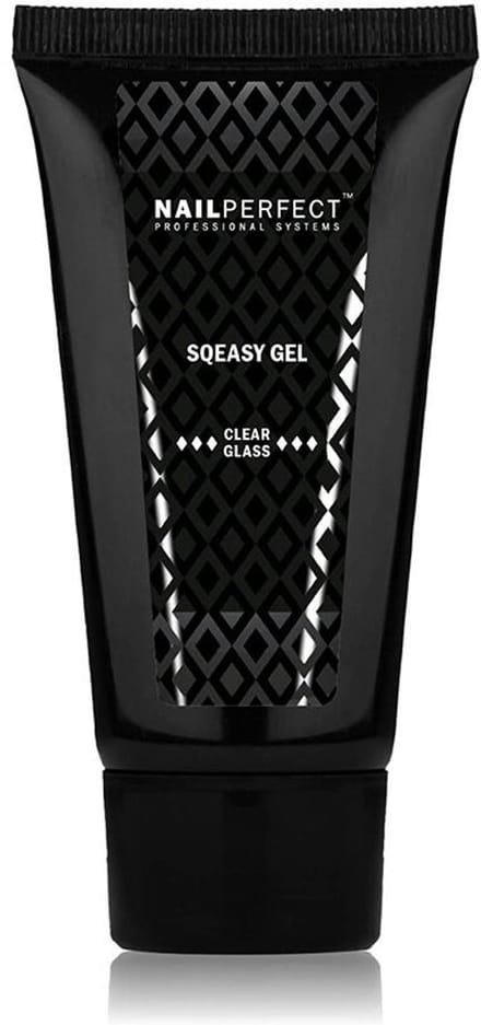 NailPerfect Sqeasy Gel Clear Glass - 60gr