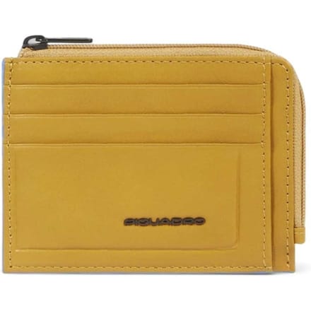 Creditcardhouder Piquadro Mannen Geel leer - PP4822S138R-G