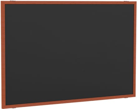 IVOL Krijtbord zwart - 100x150 cm - Houtlook frame