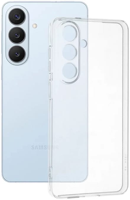 Hoesje geschikt voor Samsung Galaxy S26 Plus - Techsuit Clear Silicone Back Cover - Transparant