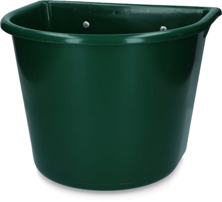 Vplast Voerbak 15 l met ophang Groen