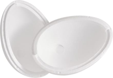 Knutselmateriaal Styrofoam ei 2-delig 21x15cm voor Pasen