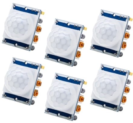 Infrarood PIR Bewegingssensor Modules voor Arduino en Raspberry Pi - Set van 6