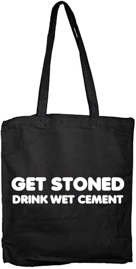 Tokigt Get Stoned Drink Wet Cement draagtas SH-4-10118-H6-8