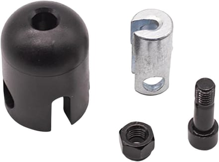 Katrol Machine Stopper - Kabel Bal - Fitness Onderhoud - Robuuste Constructie - 58 x 4 cm - Combinatie
