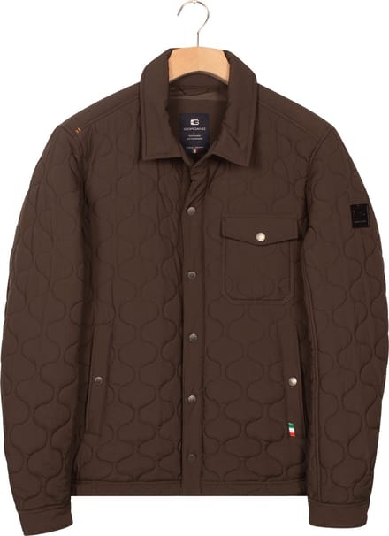 Giordano – Alfio – Heren – Korte Tussenjas – Licht gewatteerd jack – Bruin – 522654-80
