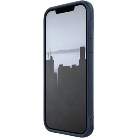 Raptic Terrain Hoesje Back Cover Transparant/Blauw Geschikt voor Apple iPhone 13 Pro Max