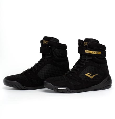 Everlast Elite 2 - Boksschoenen - High-top - Zwart/Goud