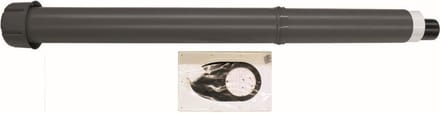 Vaillant Dakdoorvoerset 110/160mm PP Zwart