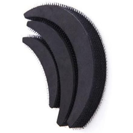 3 stuks Vrouwen Volume Haarbasis DIY Bump Styling Clip Stick Bun Maker Insteek Tool black
