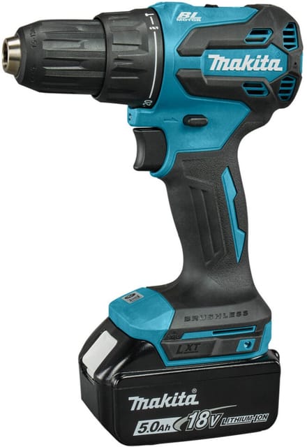 Makita DHP490RTJ Cordless impact drill 18V BL 13mm 65 Nm 2x5.0Ah DC18RC Makpac2