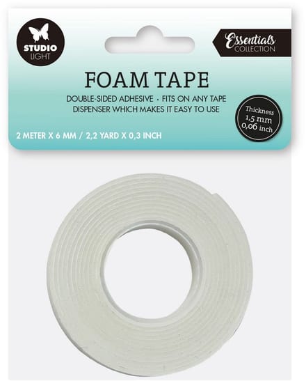 Studio Light Doublesided foam tape - 1,5mm dik