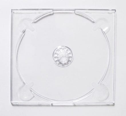 Dailygoody - Clear CD Disc Digitray - CD-opberging - Transparant - Digipacks - 10 Stuks - Ideaal voor CD's en DVD's