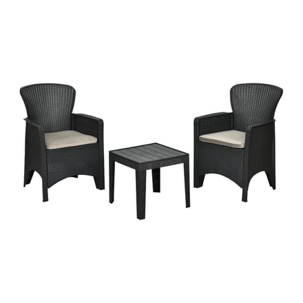 Bolero Elements set met stoelen en tafel voor buiten
