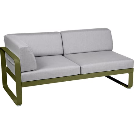 Fermob BELLEVIE hoekmodule links - D3 Pesto - 79 Flanelgrijs