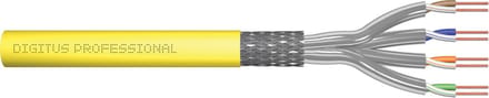 Digitus DK-1745-A-VH-5 netwerkkabel Geel 500 m Cat7a S/FTP (S-STP) Rond