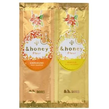 ViCREA - &honey Fleur Kinmokusei & Mimosa Moist Trial Set - Shampoo en Haarmasker Samples