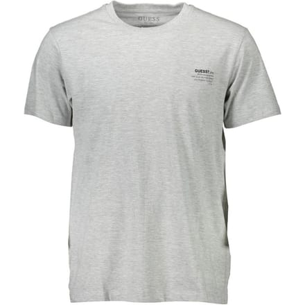 Guess Jeans Grigio Katoenen Heren T-Shirt