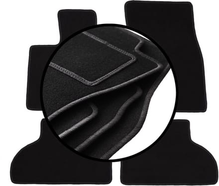 Complete set veloursmatten voor: BMW X5 F15 SUV (2013-)