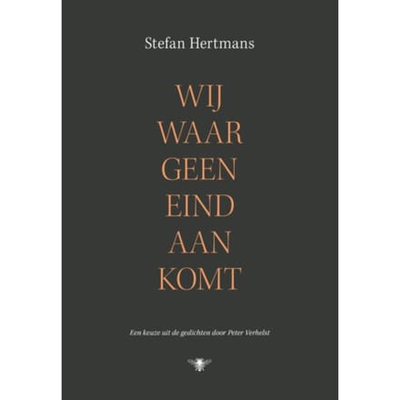Wij Waar Geen Eind Aan Komt - Stefan Hertmans