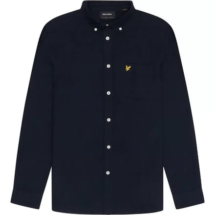 Shirt met lange mouwen Lyle & Scott Plain Oxford