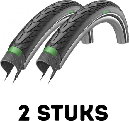 Fietsband - Buitenband - Set van 2 - Energizer Plus 28 x 1.75 (47-622) draad