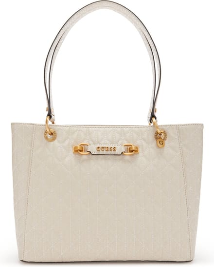GUESS Handtas Aveta Noel Tote Stone Beige