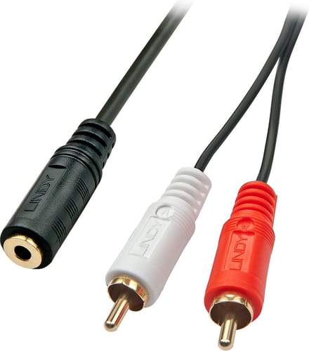 Lindy Premium audio adaptor - 25 cm