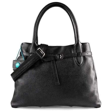 Gabs Leren schoudertas Elif TG Shoulder Bag Nero zwart