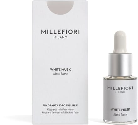 Millefiori Milano - Geurolie voor Aroma Diffuser 15 ml - White Musk - Geurverspreider