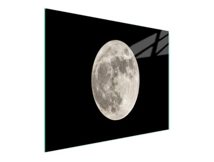TMK ArtDeko - Snijplank - Glas - 52x30 cm - Maan