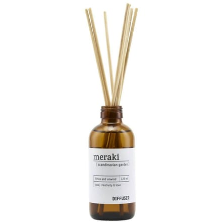 Meraki Diffuser W. 7 Sticks Scandinavian Garden 120 ml + 7 st