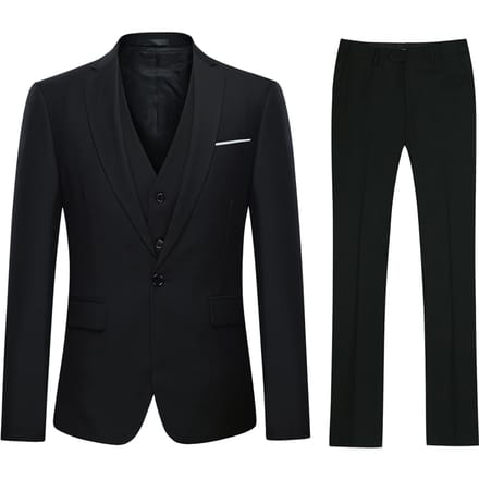 Marron premium kwaliteit slim-fit 3-delig pak