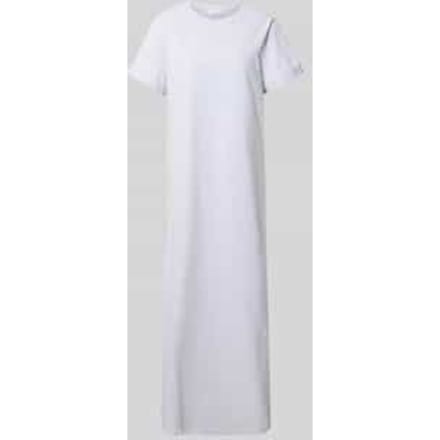 maxi-jurk met ronde hals model 'Juli'