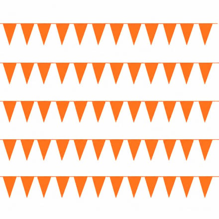 Oranje Vlaggenlijn - Set van 20x 50 meter - 1000 meter