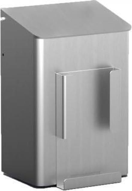MediQoline | Hygiënebak & zakjeshouder | Aluminium | Inhoud: 6 liter