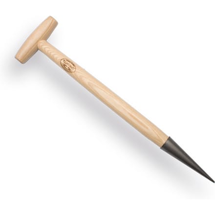 Pootstokje  De WIT 48 cm met stalen punt