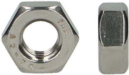 ZESKANTMOER DIN934 M14 A2 - 100stuks