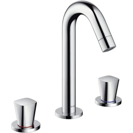 Hansgrohe Logis - Wastafelkraan met waste, 3-gats, chroom 71133000