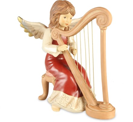 Goebel - Kerst | Decoratief beeld Zachte melodie| Aardewerk - 36cm - Limited Edition