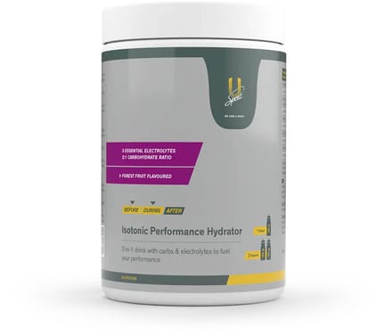 U-Sport Isotonic Performance Hydrator - Isotone Sportdrank - Forest Fruit - 4-voudige Koolhydraatmix - NZVT - 3 kg