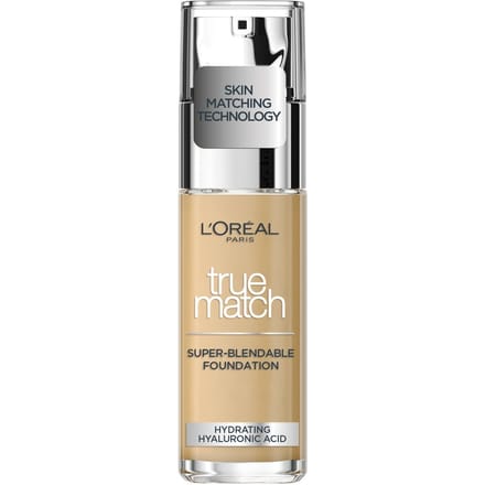 L’Oréal Paris True Match Foundation - 3D/W - Natuurlijk Dekkende Foundation met Hyaluronzuur en SPF 16 - 30ml - Vegan