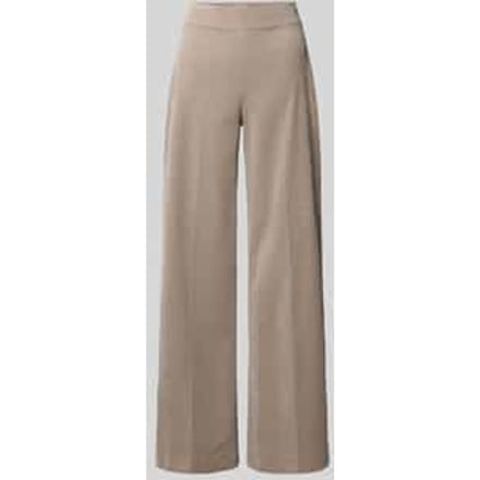 Wide fit stoffen broek in ribcordlook, model 'Before'