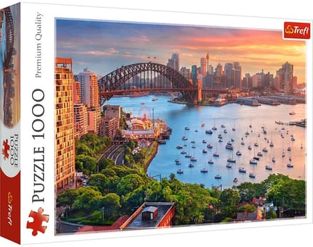 Trefl puzzel Sydney Australië - 1000 stukjes legpuzzel volwassenen.