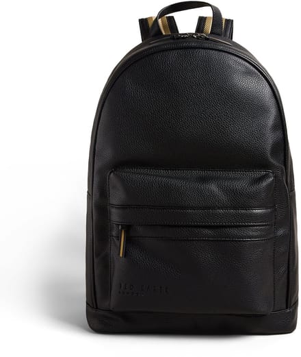 Ted Baker Laptop rugzak Rugzak met laptopvak Kaileb Webbing Backpack Black Zwart