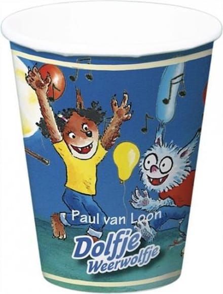 Dolfje Weerwolfje Bekertjes 200 Ml: 8 Stuks