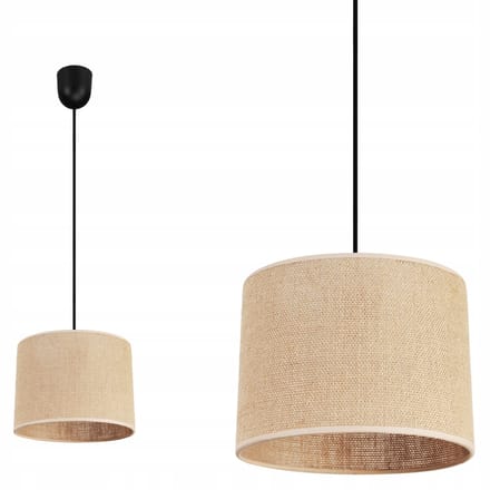 Hanglamp Jute Boho Rond 20cm - Stijlvol en Uniek
