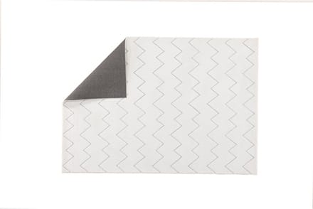 Fia vloerkleed 200x290 cm wit.