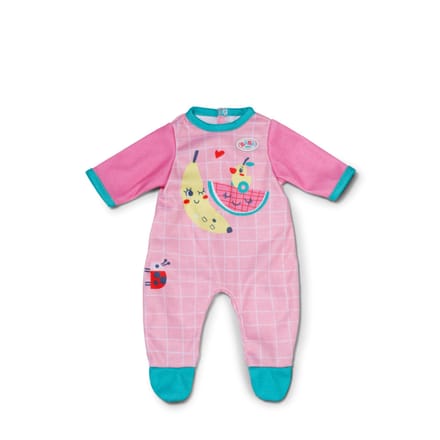 Zapf Creation BABY Born Little Romper roze 36cm Poppenkleding