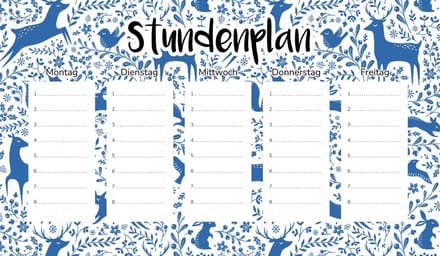 Wallvy Magnetisch Lesrooster - 45x26cm - Blauw - Personaliseerbaar